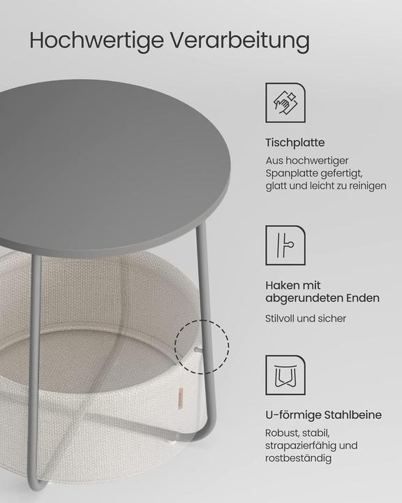 Actual product image Vasagle Smarty (45 x 45 x 51 cm)