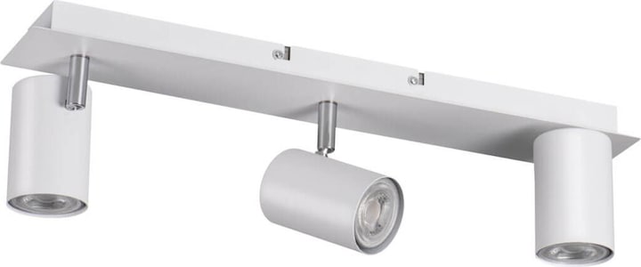 Produktbild Kanlux Wand-Deckenleuchte EVALO GU10 Weiss 3x 35694 (GU10)