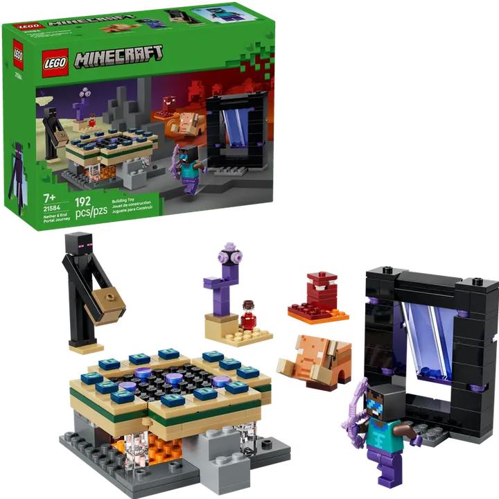 Actual product image LEGO Reise durch Nether und Endportal (21584, LEGO Minecraft)