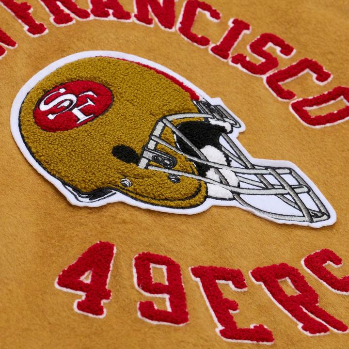 Actual product image Mitchell & Ness Varsity Jacke DUSTED San Francisco 49ers - M (M)