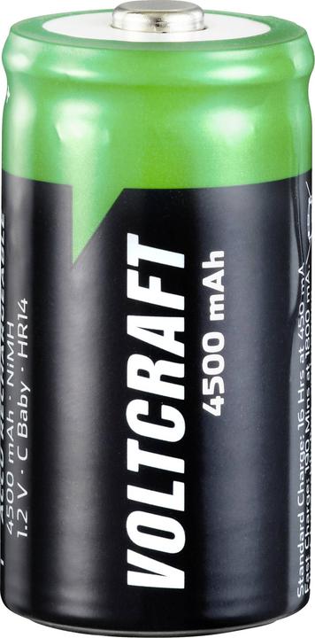 Voltcraft HR14 Baby (C)-Akku NiMH 4500 mAh 1.2 V 1 St. (1 Stk., C, 4500 mAh)