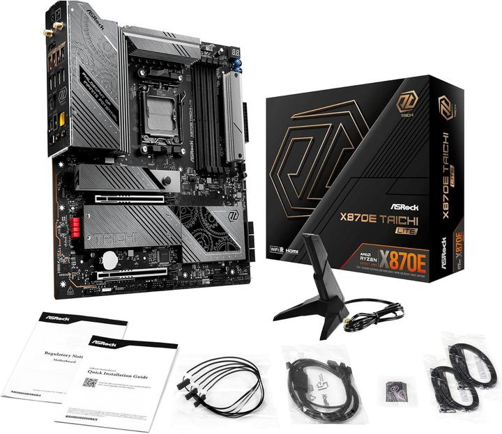 Actual product image AsRock X870E Taichi Lite AM5 (AM5, AMD X870E, E-ATX)