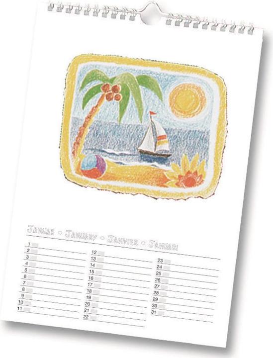 Immagine prodotto Folia Calendario permanente (A4, Tedesco)
