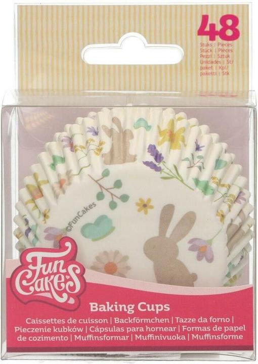 Actual product image FunCakes Cupcake boxes - Spring animals (48pcs.) (5 cm)