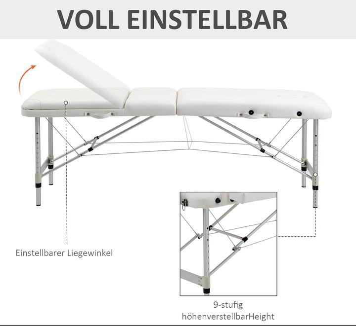 Produktbild Homcom Massageliege