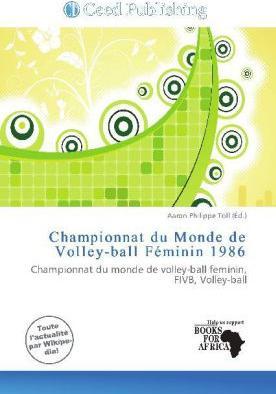 Produktbild Championnat du Monde de Volley-ball Féminin 1986