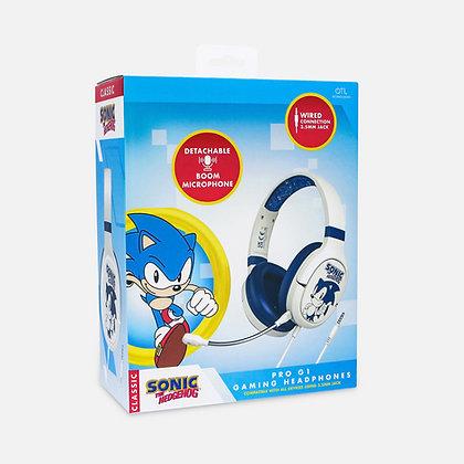 Actual product image OTL Technologies Sonic Boom SH0900 Headphones & Headset Wired Headband Gaming Blue, White (Cable)