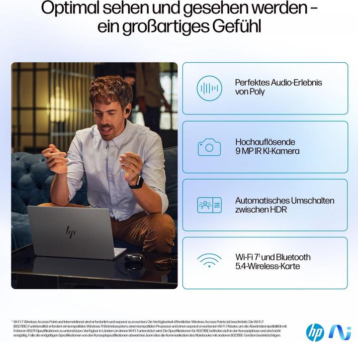 Immagine prodotto HP 14-fd0190ng (14", 16 GB, 512 GB, DE)