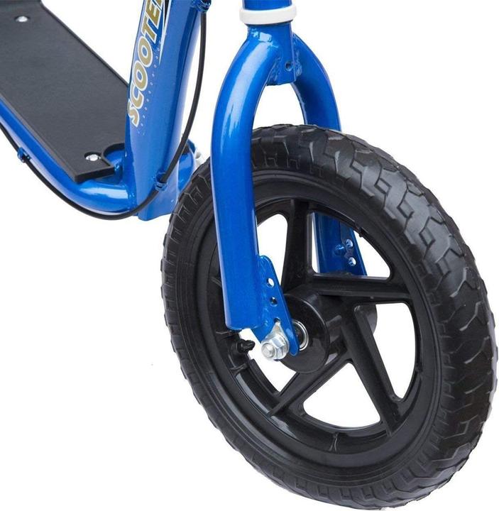 Actual product image Homcom Children's scooter anti-slip tread, metal bike stand for parking