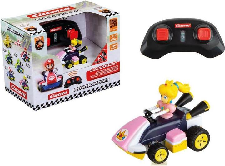 Image du produit Carrera 2,4GHz Mario Kart Mini RC - Peach (Paperbox)
