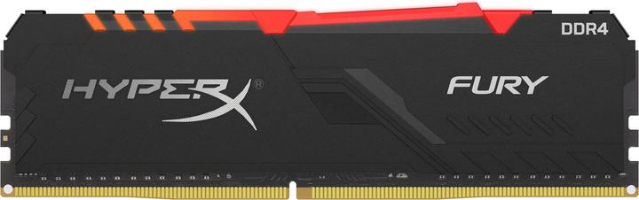 Actual product image Kingston DDR4, CL16, DIMM, HyperX FURY RGB (1 x 16GB, 3200 MHz, DDR4-RAM, DIMM)