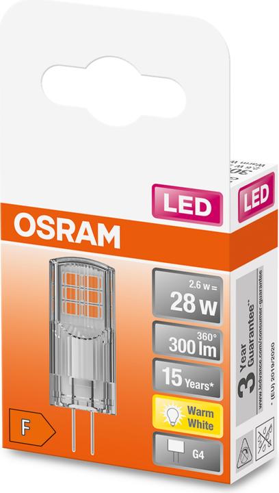 Actual product image Osram Pin (G4, 2.60 W, 300 lm, 1 x, F)