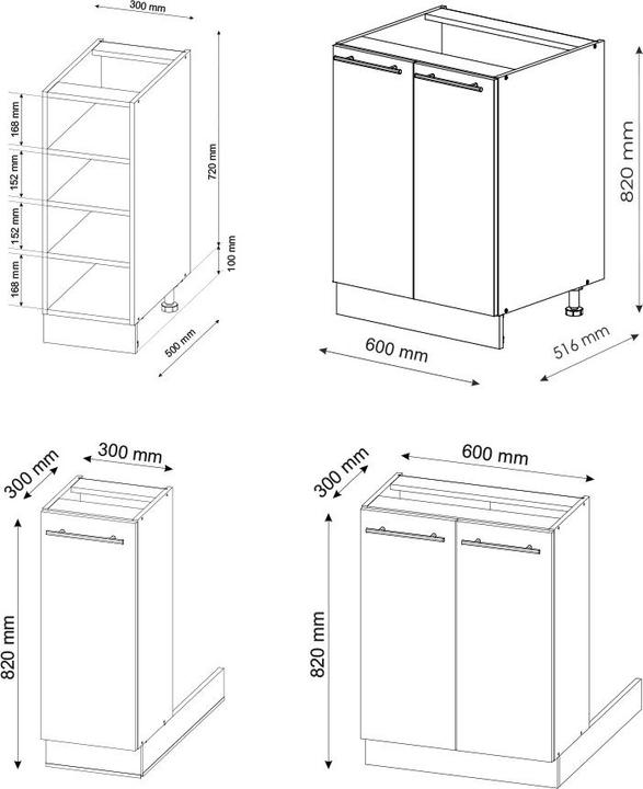 Produktbild Vicco Fame-Line (90 x 82 x 90 cm)