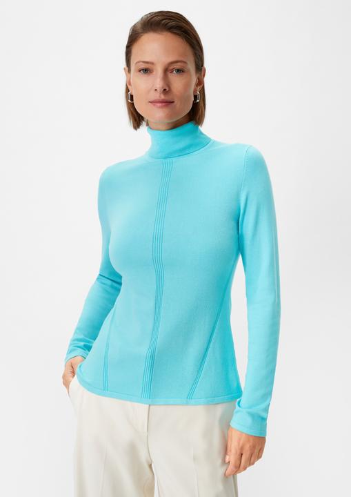 Produktbild Comma Strickpullover Strickpullover mit Rollkragen (34)