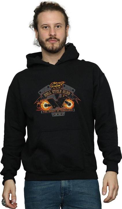 Image du produit - Sweat à capuche GHOST RIDER HELL CYCLE CLUB - Homme (4XL)