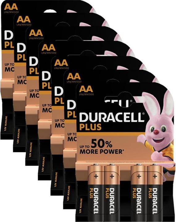Produktbild Duracell Plus MN1500/AA/LR6 28er (28 Stk., AA)