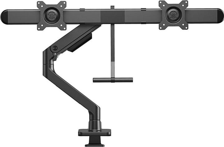 ACT Dual monitor arm office premium, with gas spring, crossbar (32", 18 kg)