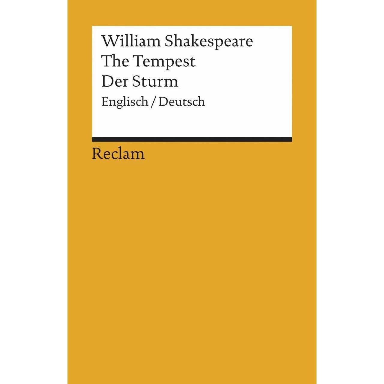 Thumbnail - The Tempest /Der Sturm, Belletristik von Gerd Stratmann, William Shakespeare