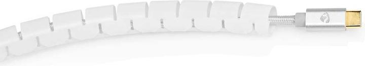 Produktbild Nedis Kabelmanagement Hülse 2.00 m 1 Stück max. Kabeldicke: 16 mm PE Weiss (Kabeldurchlass, 200 cm)