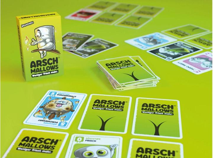 Actual product image Denkriesen Arschmallows® - "Less Eats More" (German)