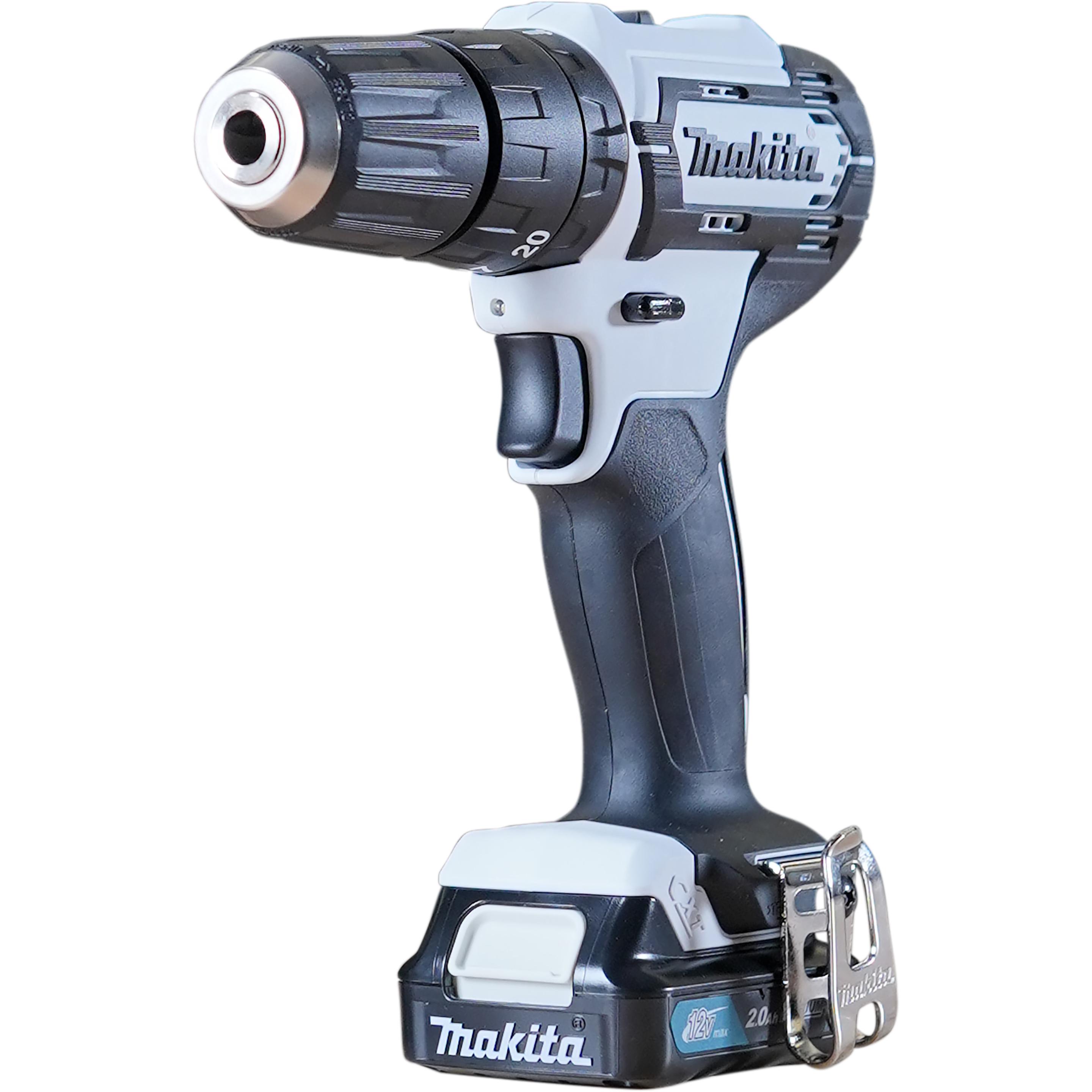 Makita, Bohrmaschine + Akkuschrauber, HP333DSAW (Akkubetrieb)