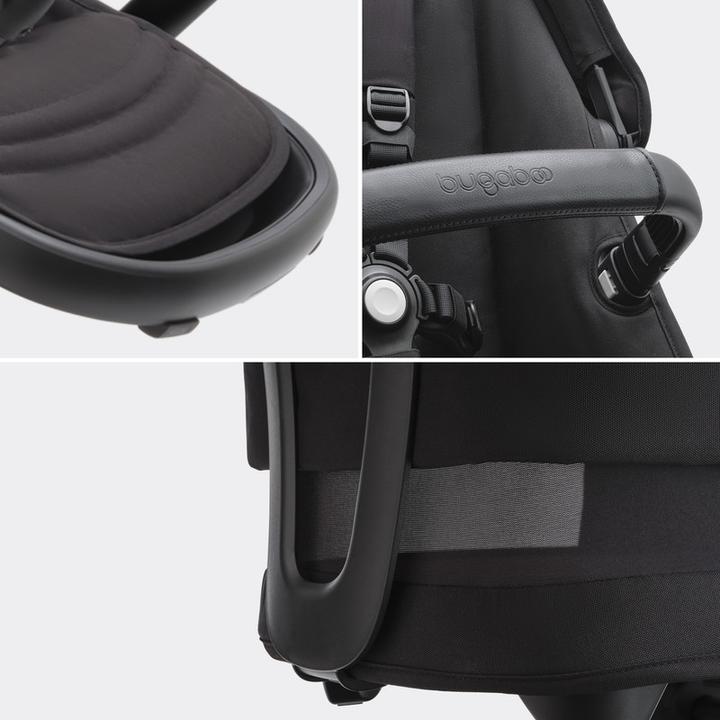 Actual product image Bugaboo Fox 5 pushchair, black/black