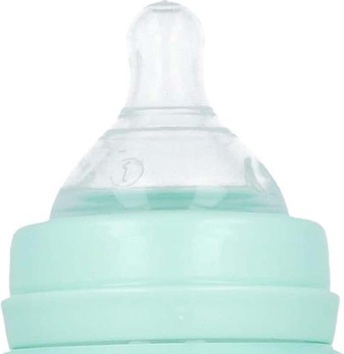 Actual product image Disney Baby set (bottle with teat 240 ml, anatomical teat, teether, teether holder) (Cool) (4x)