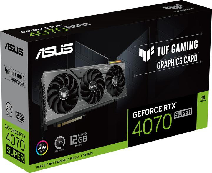 Actual product image ASUS TUF GeForce RTX 4070 SUPER (12 GB)