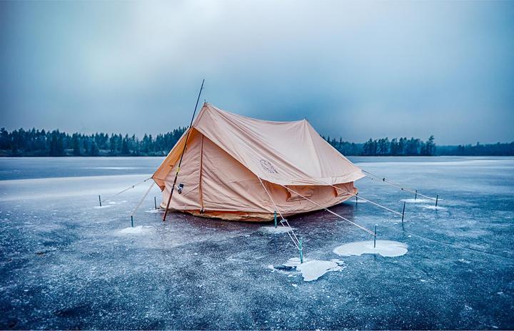 Produktbild Nordisk Ydun 5.5 m² Tent Technical Cotton (Kuppelzelt, 13 kg, 4 Personen)