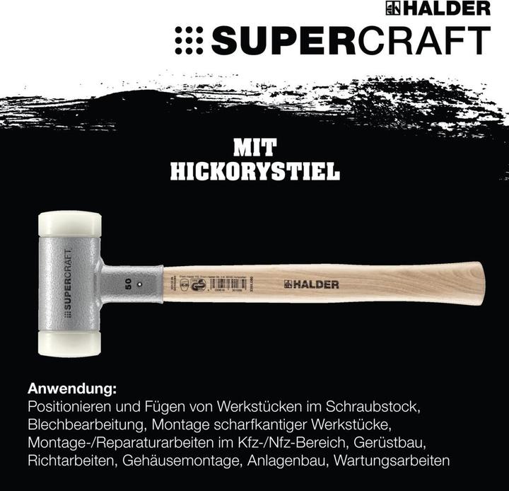 Actual product image Halder Nylon hammer (990 g)