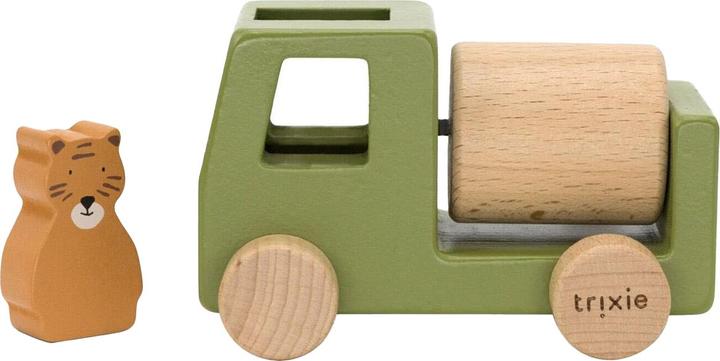 Immagine prodotto Trixie Baby Set di rimorchi da costruzione in legno con animali (MQ3)