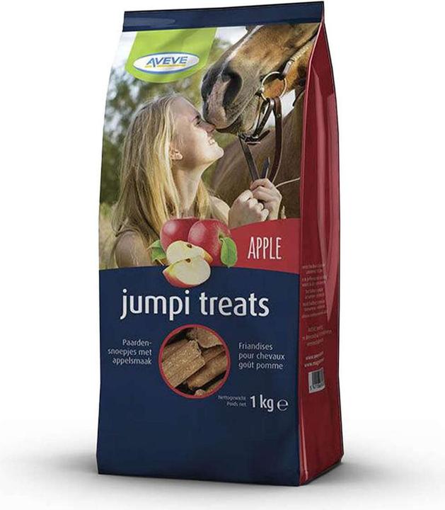 Aveve Snack per cavalli alla mela Jumpi 1 kg (1 x, 1000 g)