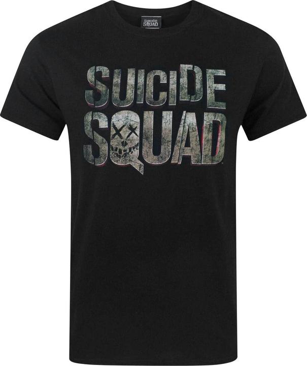 Immagine prodotto Suicide Squad Maglietta con logo per uomo (S)