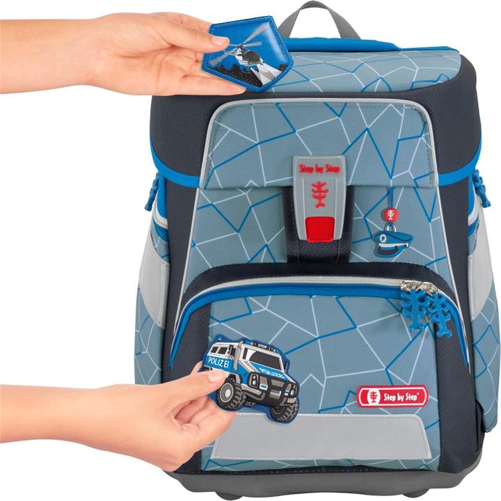 Actual product image Step by Step School Backpack Set Space Police Tr (20 l)