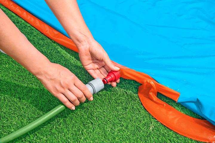 Actual product image Bestway Tsunami Splash Ramp Double Slide (4.72 m)