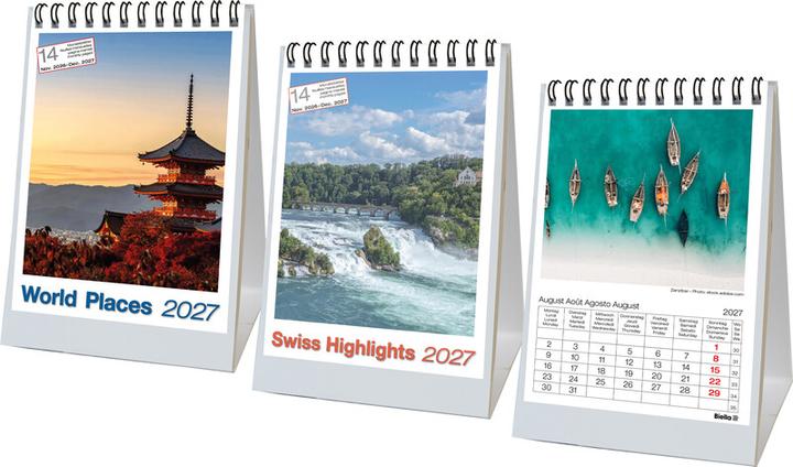 Image du produit Biella Calendrier de table illustré Desktop Imago (A6)