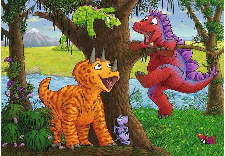 Produktbild Ravensburger Spielende Dinos (24 Teile)
