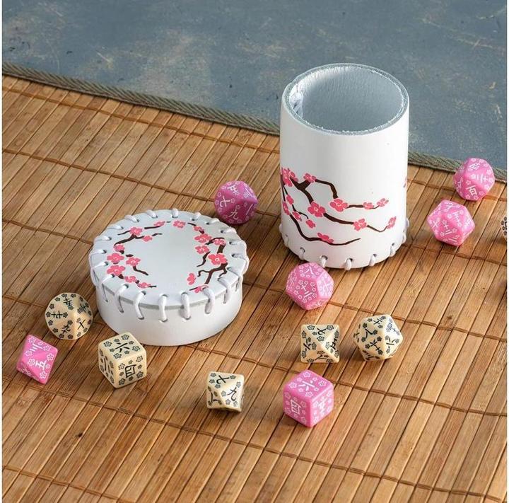 Actual product image Q Workshop CJAP107 - Japanese leather dice cup