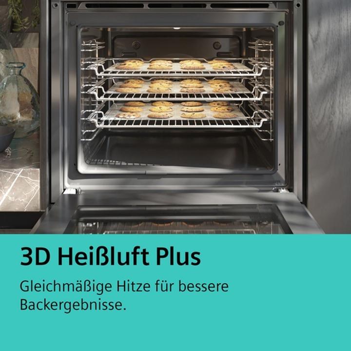 Actual product image Siemens iQ300, Built-in oven with steam support, 60 x 60 cm, stainless steel, HQ574AER3