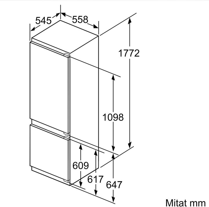Produktbild Bosch Hausgeräte KIS87AFE0 (272 l)