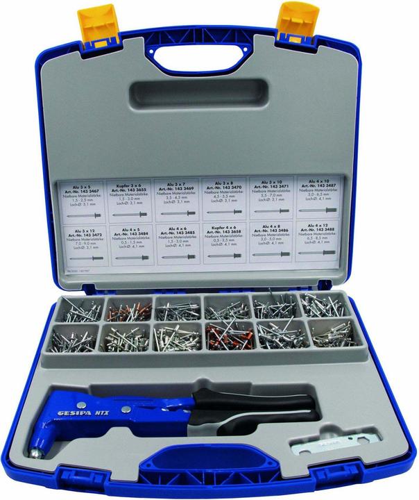 Actual product image Gesipa rivet box (5 mm)