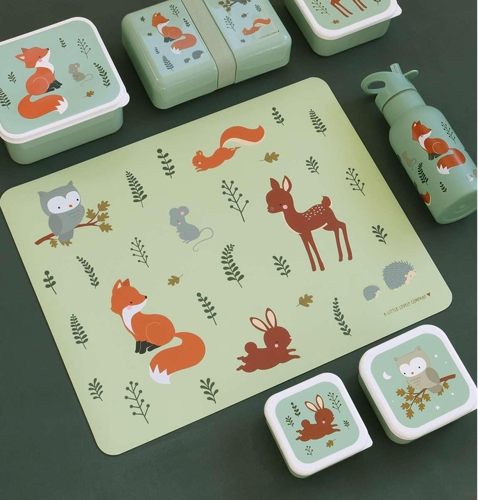 Produktbild A Little Lovely Company Waldfreunde (1 x, 43 x 34 x 0.2 cm)