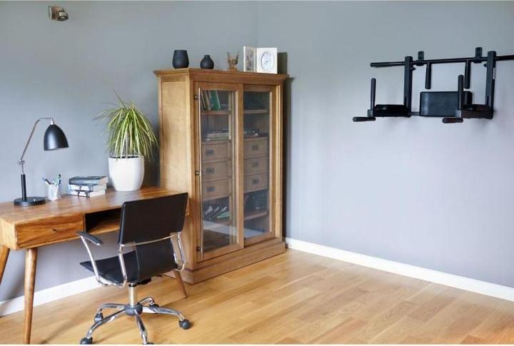 Actual product image BenchK Pull-up bar and dip bar - wall solution