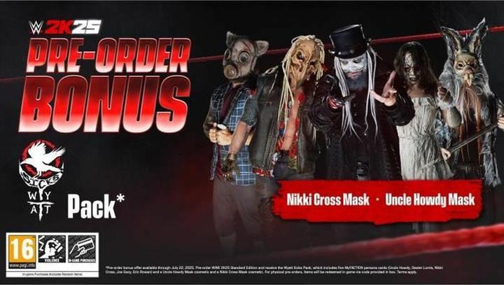 Actual product image 2K Games WWE 2K25 - Code in a Box (Switch 2, French)