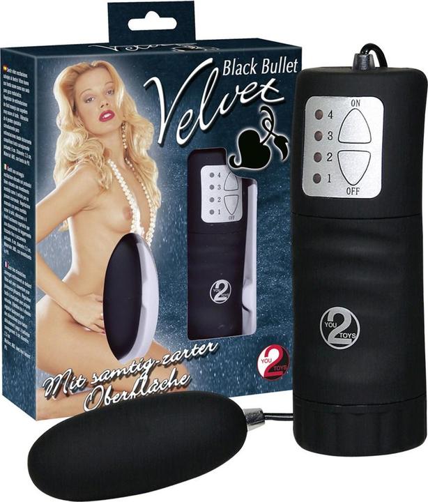 Immagine prodotto You2Toys Velvet Black Bullet
