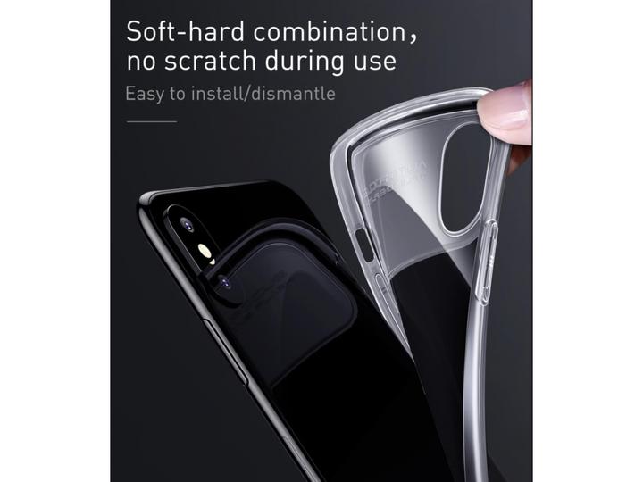 Immagine prodotto Baseus Serie Lotus Custodia per iPhone Xs in TPU morbido (Apple iPhone XS)