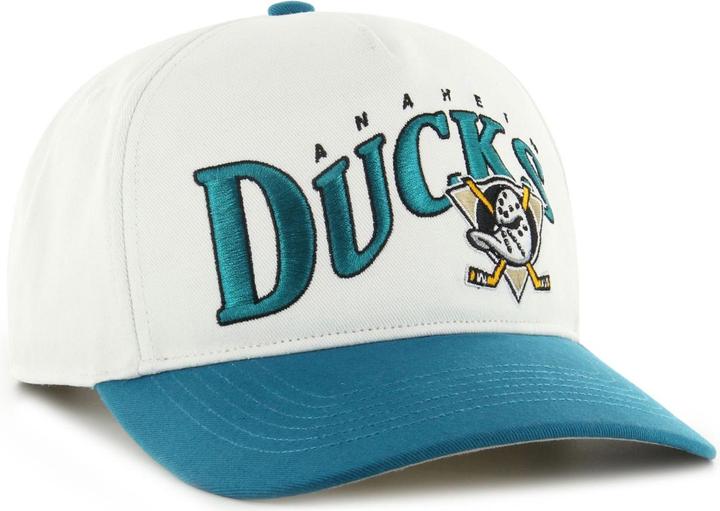 Actual product image 47 Brand Snapback Wave Cap - Hitch Anaheim Ducks White
