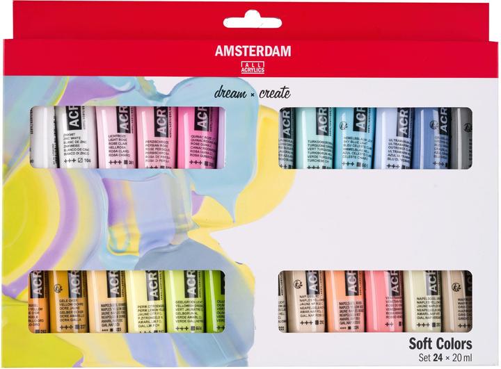 Talens Acryl Amsterdam Standard Set (Mehrfarbig, 480 ml)