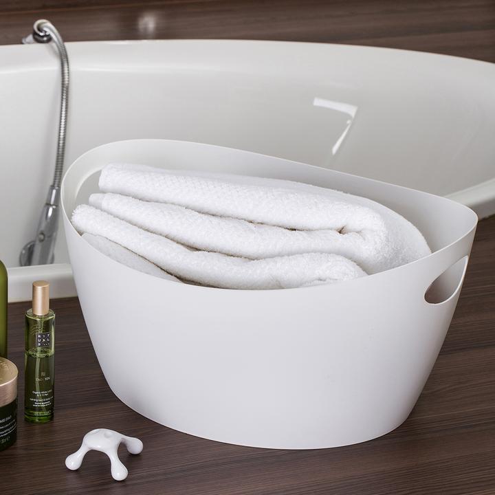 Produktbild Koziol Wäschekorb Bottichelli L, 15 l, Blau, Detailfarbe (15 l)