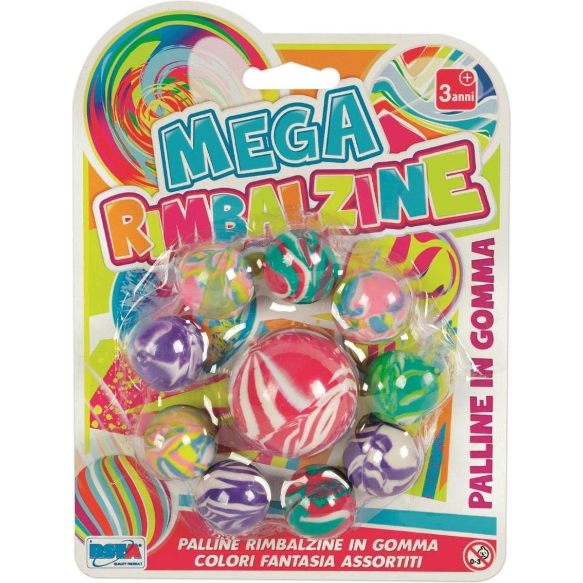 Rs Toys Blister Of 10 Bounce Balls